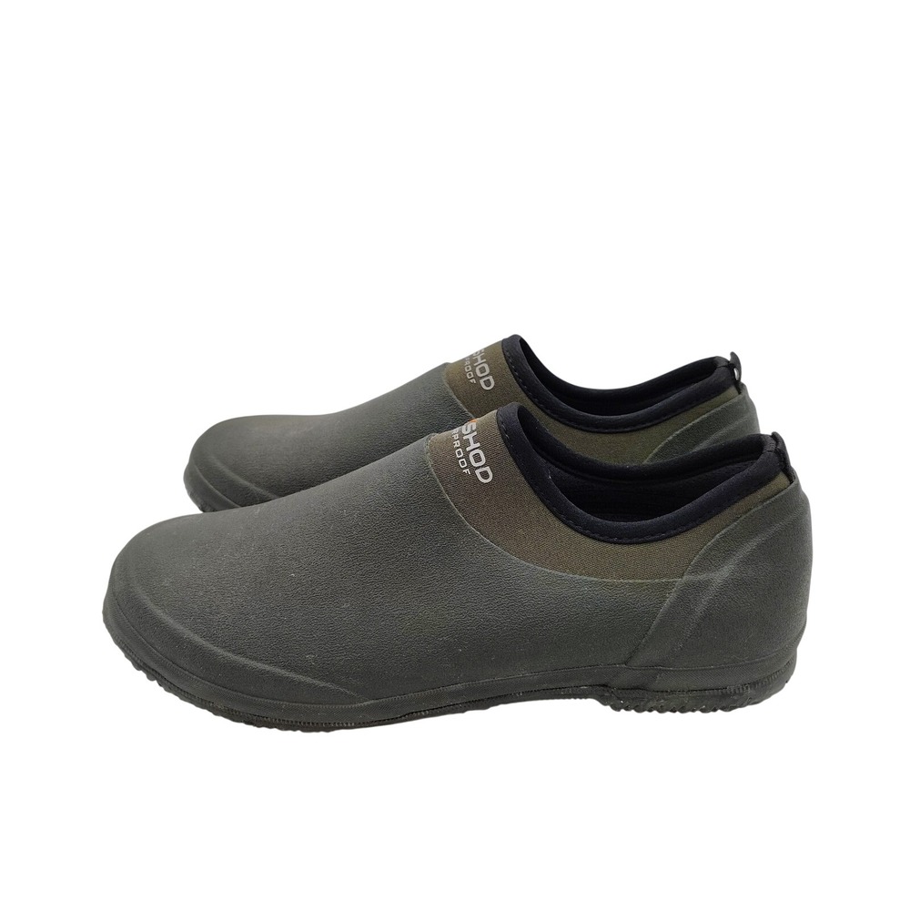Dryshod Garden Shoes Women 8 Green Waterproof Slip On Muck Shoes Yard Work